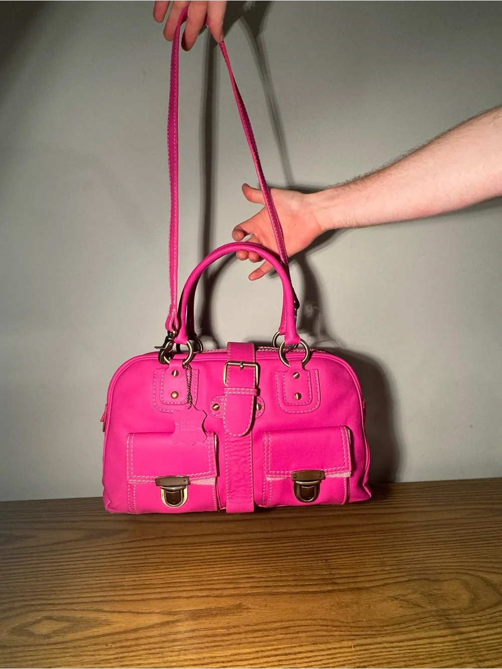 Hot Pink Women's Cargo Handbag - Bloomingdale’s